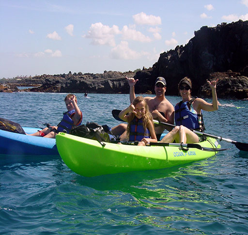 kayaks makana landing tours